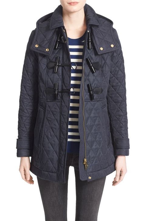 burberry blackston quilted duffle coat|burberry coats for women.